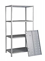 Стеллаж металлический ТС120 (1800х1200х500)/3 перф. Стеллаж металлический ТС120 (1800х1200х500)/3 перф.