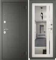 Дверь металлическая ТИТАН (зеркало) 2050/960/93 R/L